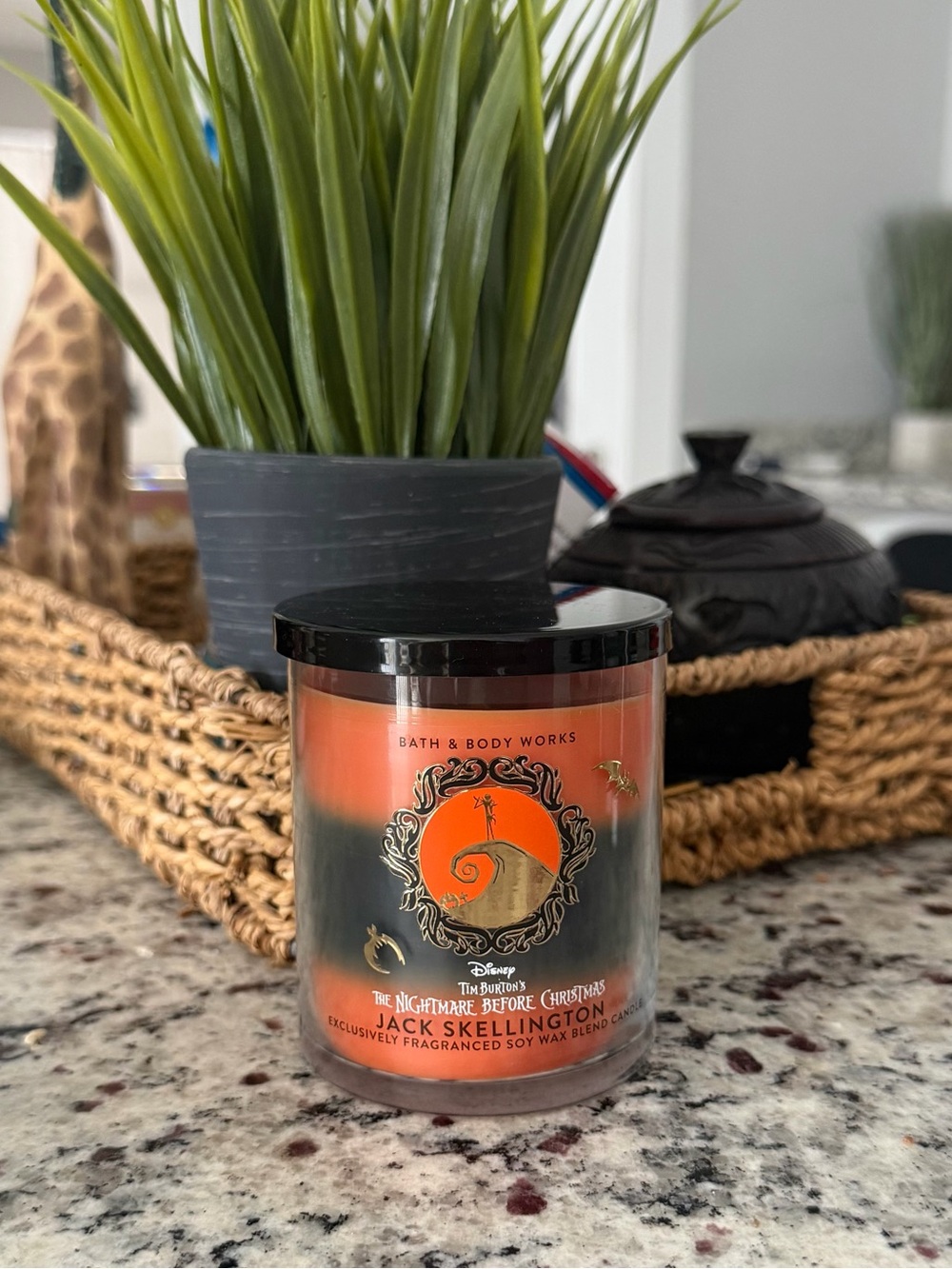 Bath & Body Works x Nightmare Before Christmas Jack Skellington single wick